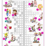 Phrasal Verbs Crossword Puzzle Worksheet   Free Esl Printable   Worksheet Verb Puzzle