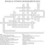 Physical Fitness Crossword Puzzle Crossword   Wordmint   Printable Wellness Crossword Puzzles