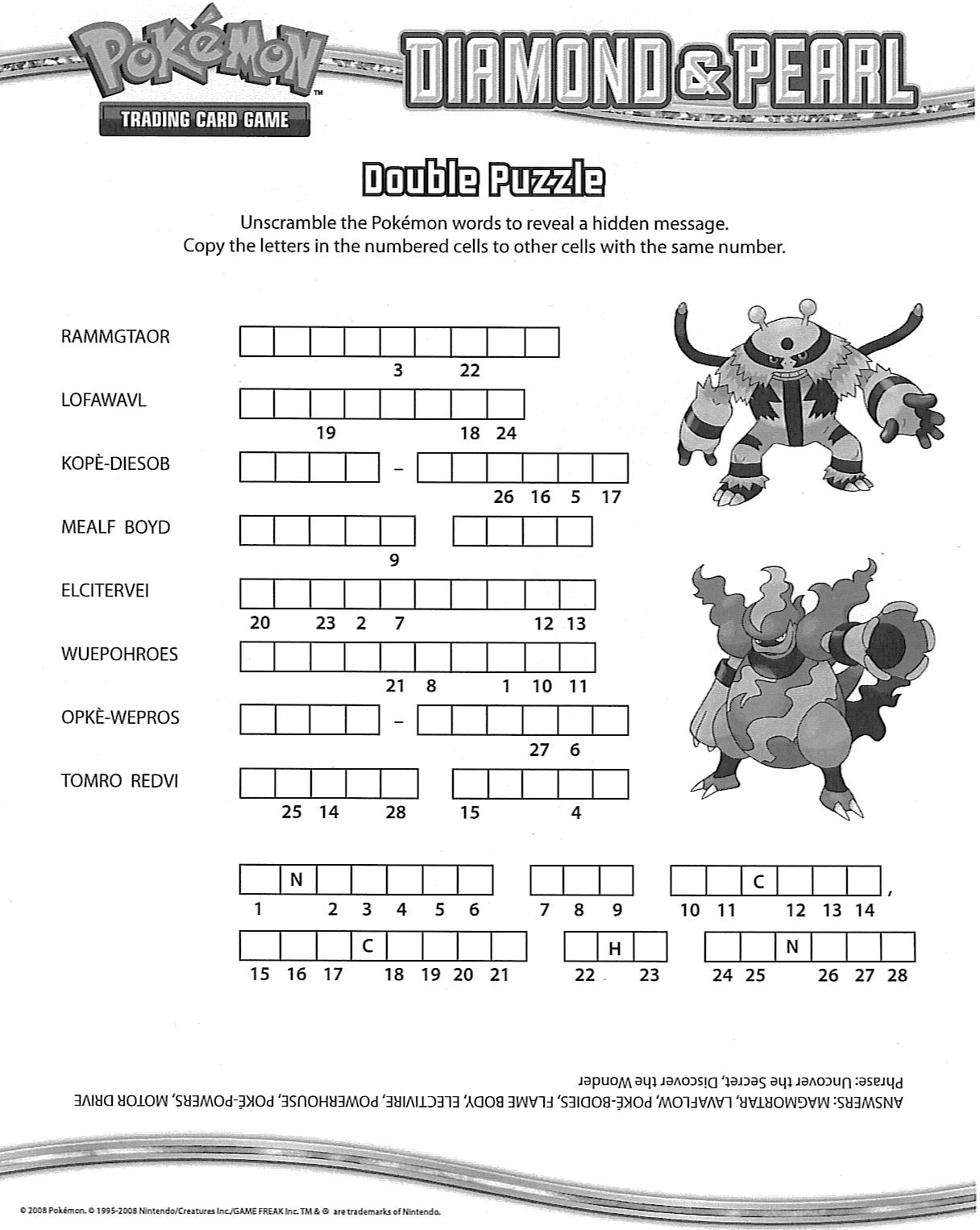 Pincrafty Annabelle On Pokemon Printables | Pokemon Coloring - Printable Crossword Puzzles Pokemon