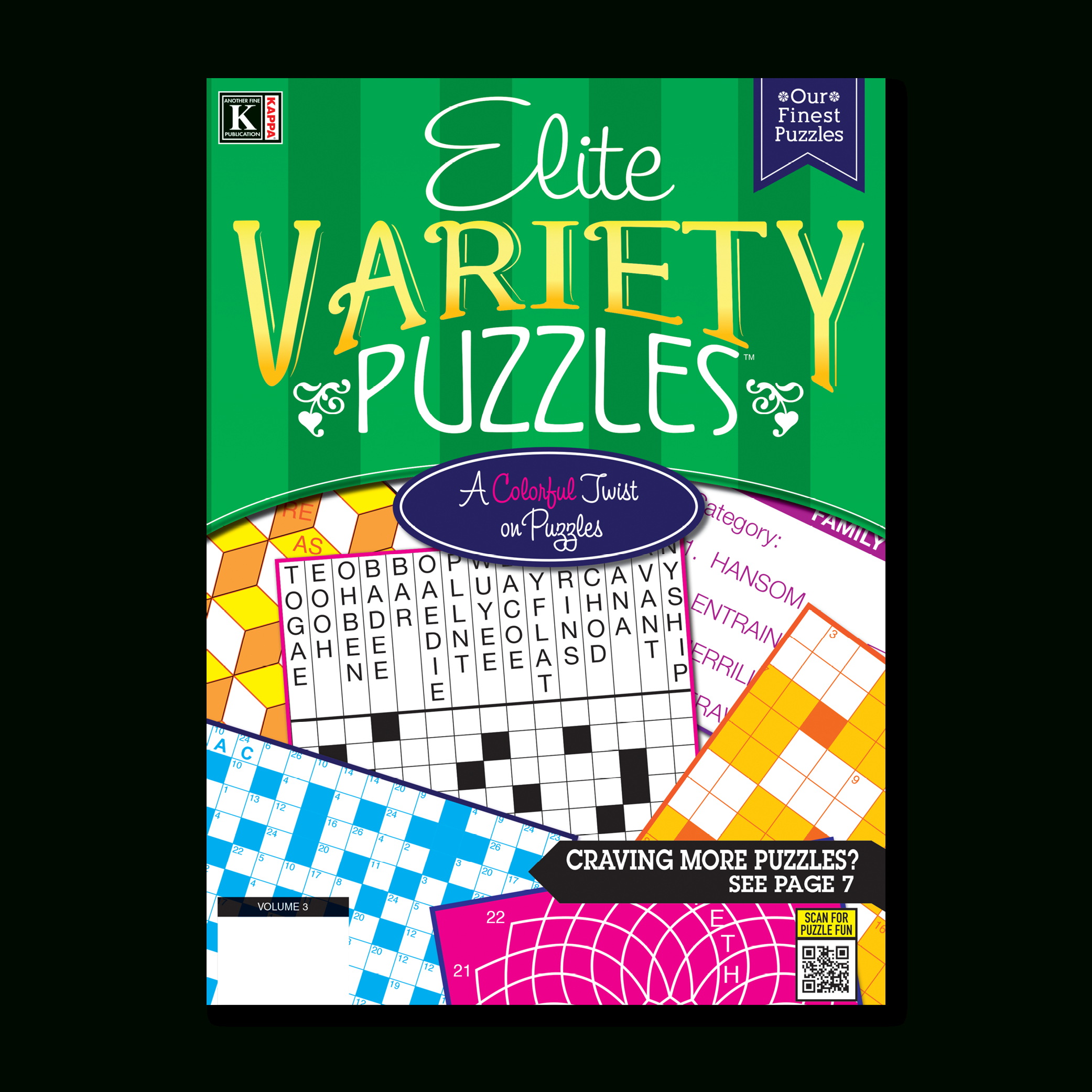 Print-At-Home Elite Variety Puzzles – Kappa Puzzles - Printable Variety Puzzles
