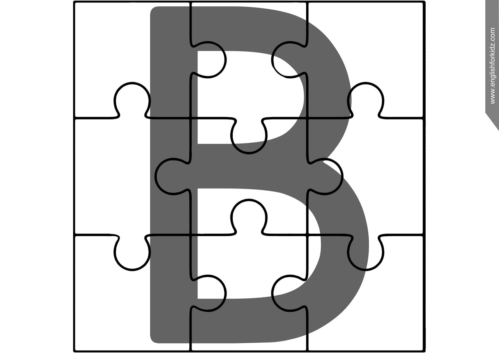 Printable Puzzle Alphabet - Printable Crossword Puzzles