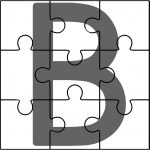 Printable Alphabet Puzzle, Uppercase Letter B | Teaching English To   Letter B Puzzle Printable