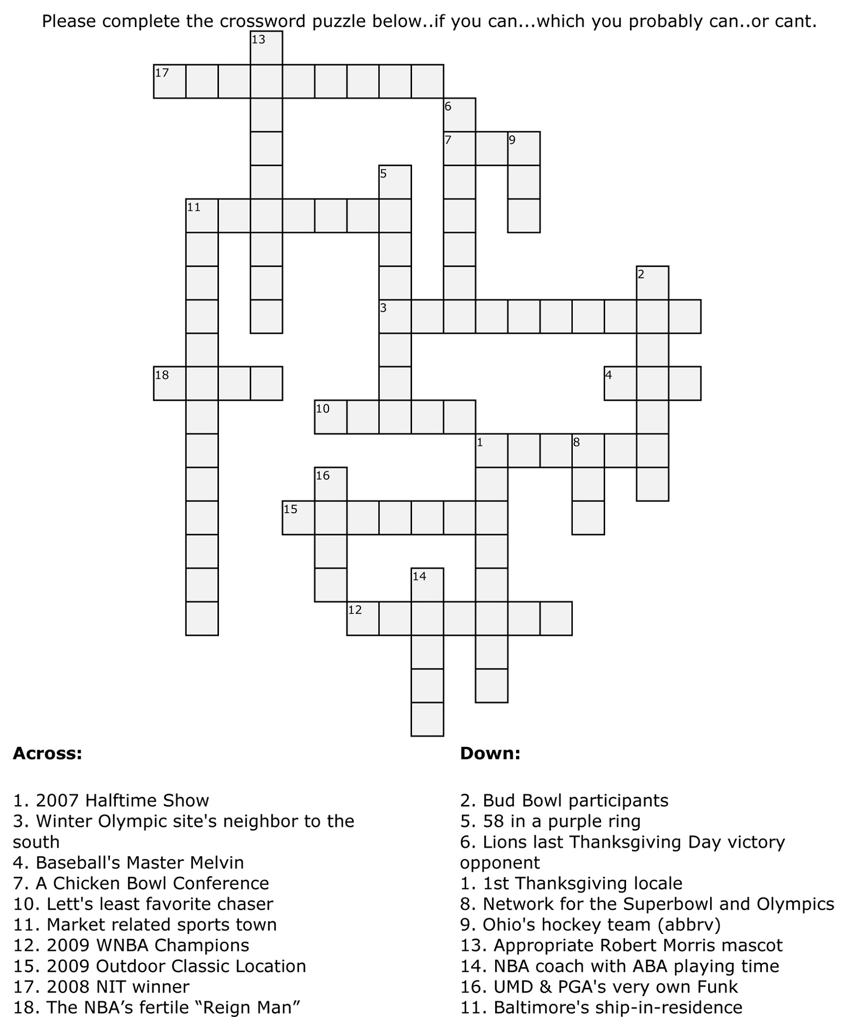 Printable Basketball Crossword Puzzles | Activity Shelter - Printable Hockey Crossword Puzzles