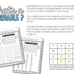 Printable Boggle Puzzles   Great For Word Work, Early Finishers   Printable Boggle Puzzle