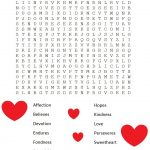 Printable Christian Valentine Craft | Valentine Word Search For Kids   Printable Christian Valentine Puzzles