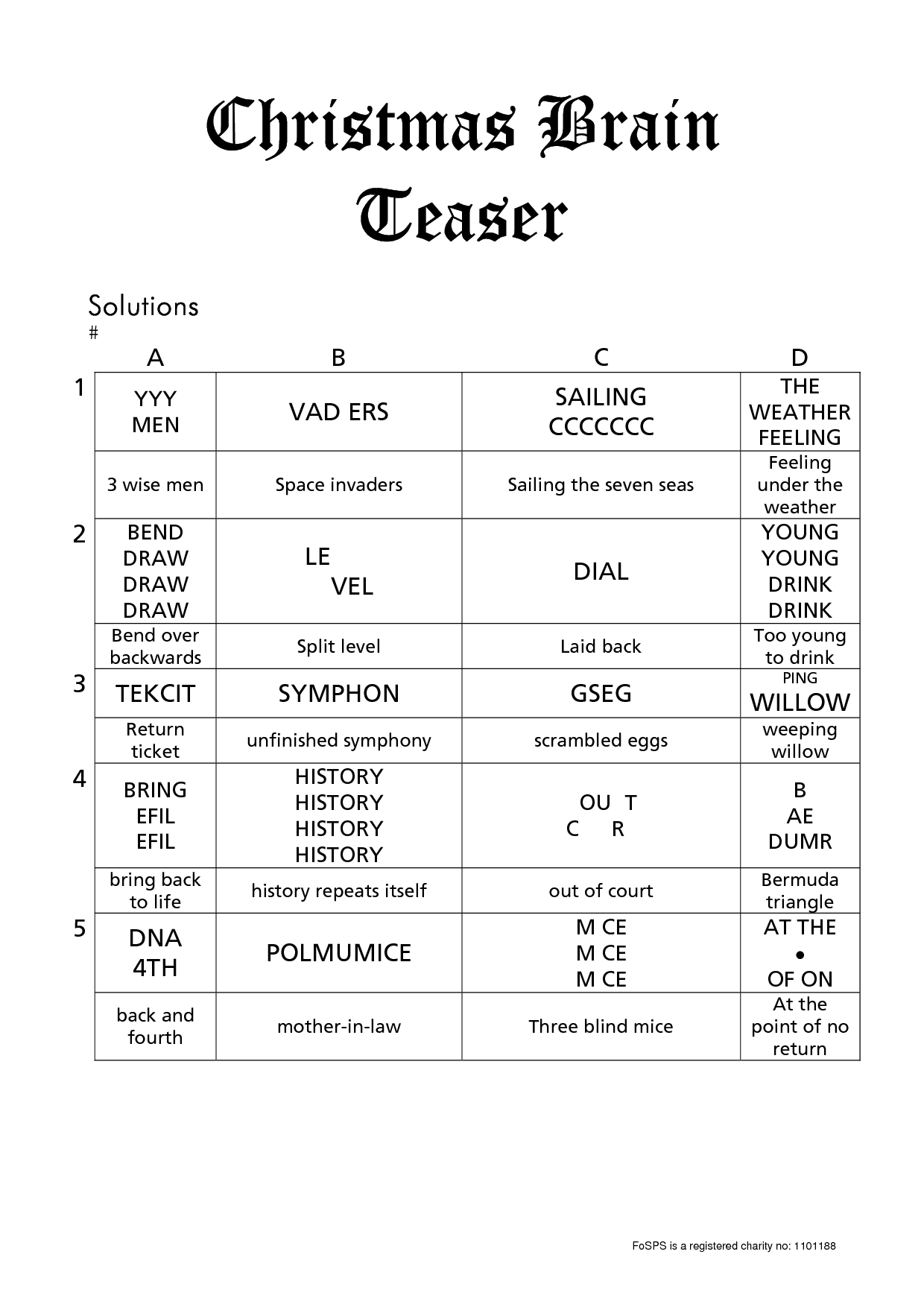 Printable Christmas Brain Teasers … | Great Ideas | Chris… - Printable Puzzles Brain Teasers