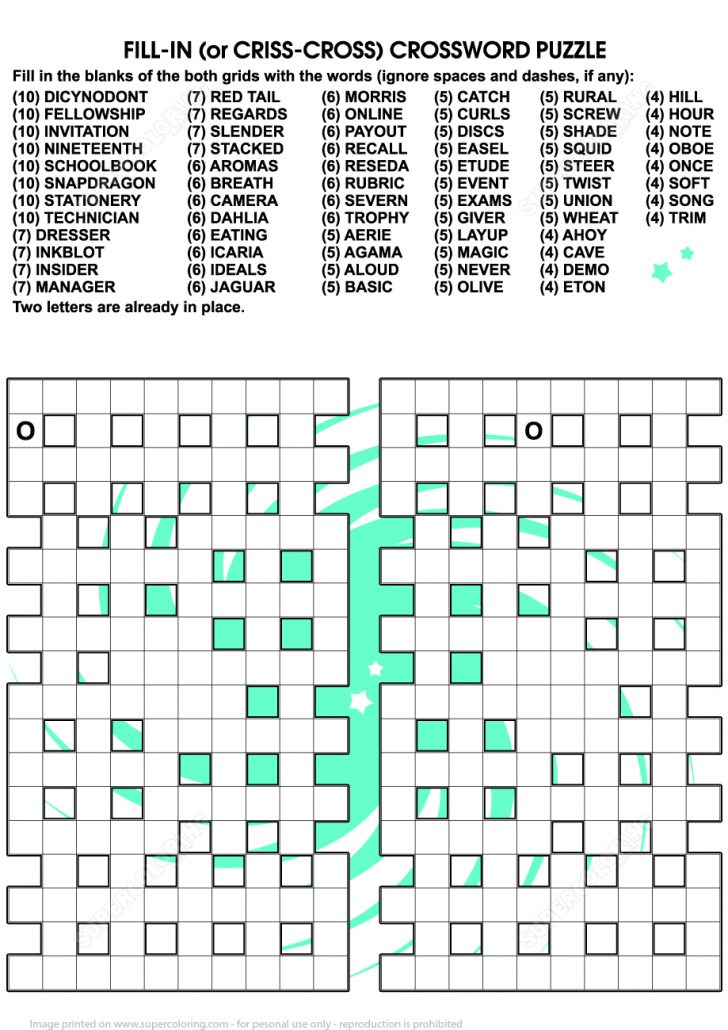 Printable Puzzle For Adults