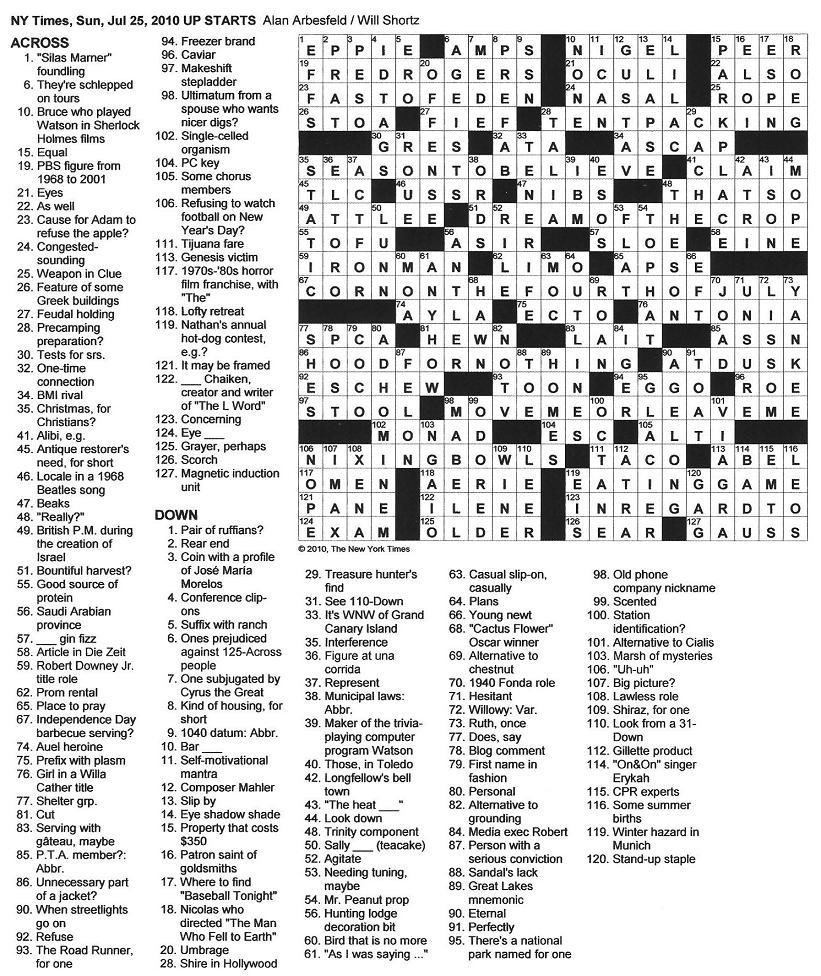 Printable Crossword Dictionary Ã€Žfire Signã€ - Boston Globe Crossword Puzzle Printable