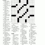 Printable Crossword Puzzles For Adults | English Vocabulary | Free   Printable Crossword #5