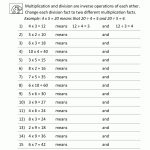 Printable Division Worksheets 3Rd Grade   Printable Puzzles For 3Rd Grade