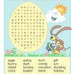 Printable Easter Word Search – Tim's Printables   Printable Bunny Puzzle