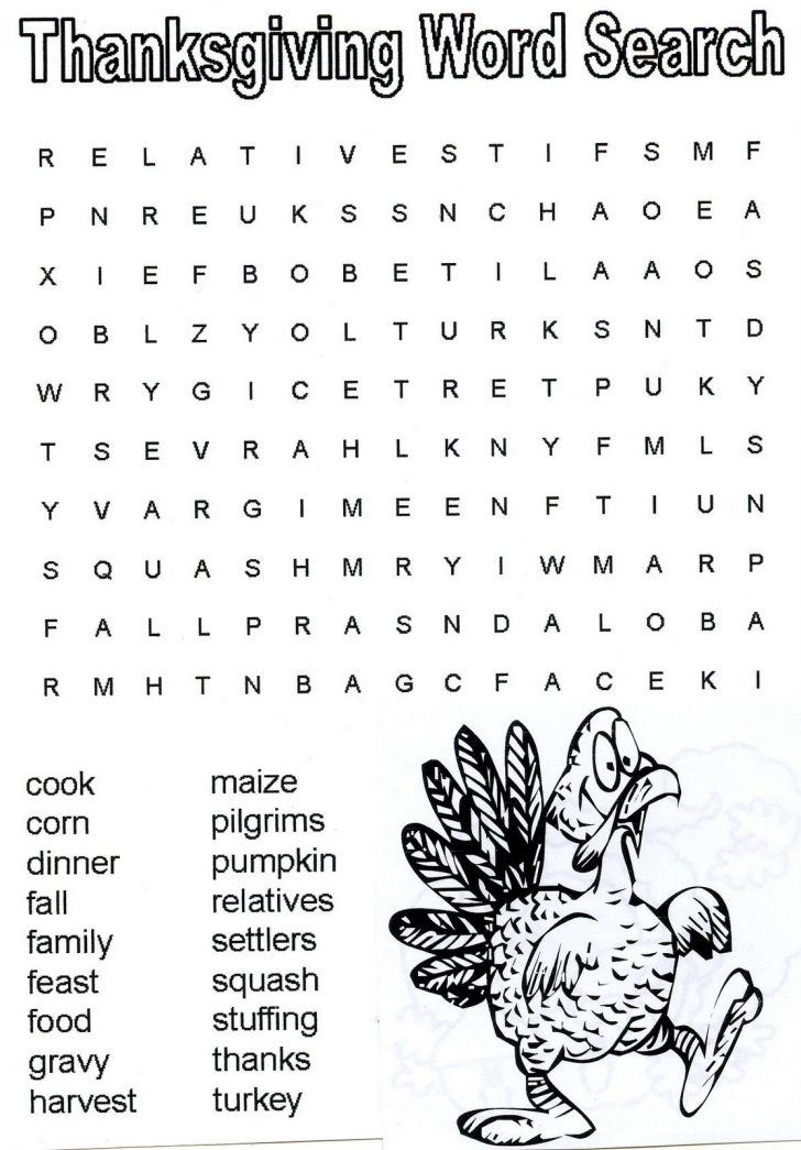 Printable Turkey Puzzle
