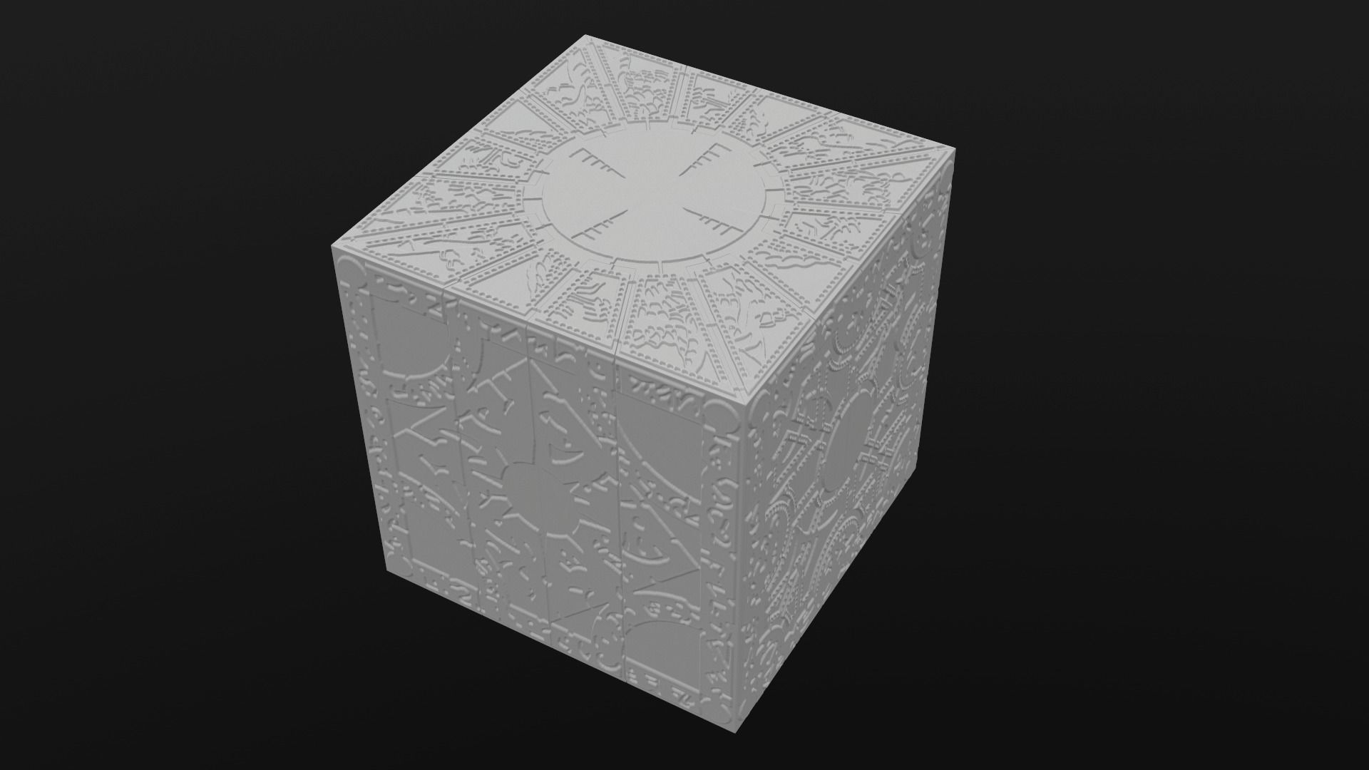 Printable Hellraiser Puzzle Box Lament - Printable Hellraiser Puzzle Box