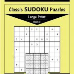 Printable Large Print Classic Sudoku Puzzles 120 Puzzles | Etsy   Printable Sudoku Puzzles Uk