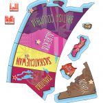 Printable Map Of Canada Puzzle | Play | Cbc Parents   Printable Puzzle Map Of Canada