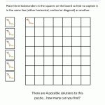 Printable Math Puzzles 5Th Grade   Free Printable Crossword Puzzles For 6Th Grade