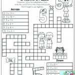 Printable Math Puzzles 5Th Grade Maths Ksheets Middle School Pdf Fun   Printable Puzzles Ks3