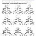 Printable Math Puzzles 5Th Grade   Printable Number Puzzles