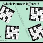Printable Odd One Out Kakuro Picture Puzzle Fun With Puzzles   Printable Puzzles Kakuro