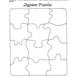 Printable Puzzle Piece Template | Search Results | New Calendar   Printable 8 Piece Jigsaw Puzzle