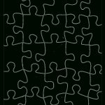 Printable Puzzle Pieces Template | Lovetoknow   Printable Blank Jigsaw Puzzle Outline