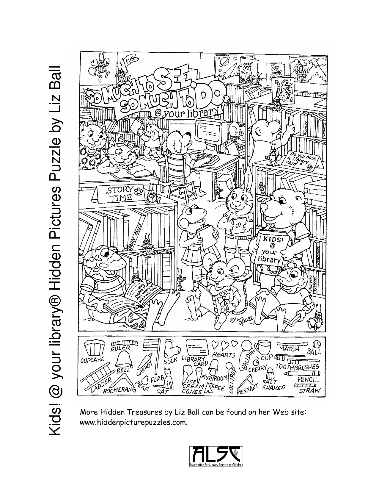 Coloring Page Halloween Hidden Picture Printableee Best Images Of 