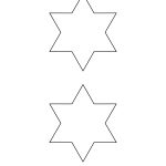 Printable Six Pointed Star Templates | Blank Shape Pdf Downloads   Printable Star Puzzle