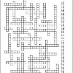 Printable State Abbreviations United States Crossword Puzzle   Printable 50 States Crossword Puzzles