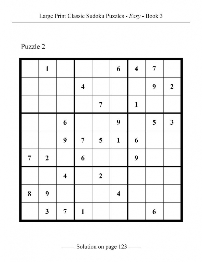 Sudoku Printables Easy For Beginners Printable Sudoku Things To