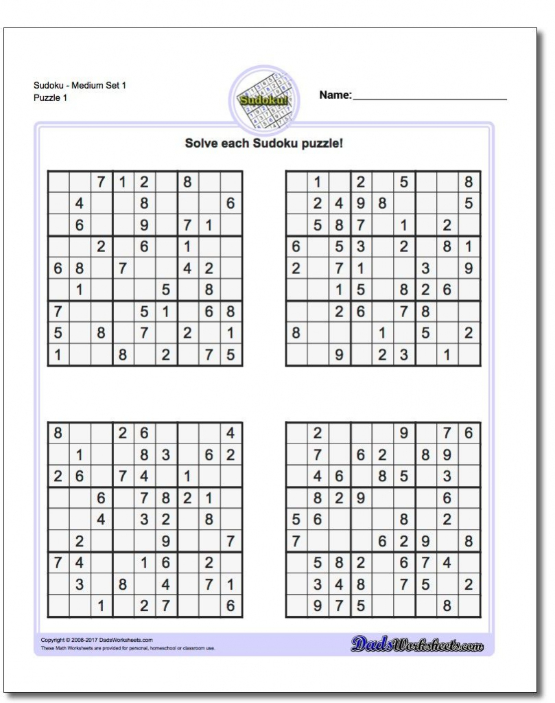 Printable Sudoku Free - Printable Binary Puzzle