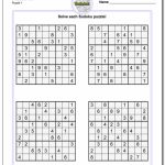 Printable Sudoku Free   Printable Puzzles By Krazydad