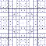 Printable Sudoku Free   Printable Sudoku X Puzzles