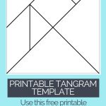 Printable Tangrams   An Easy Diy Tangram Template | Art For   Printable Tangram Puzzles