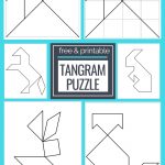 Printable Tangrams   An Easy Diy Tangram Template | Free Homeschool   Printable Tangram Puzzle