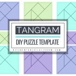 Printable Tangrams   An Easy Diy Tangram Template   The Kitchen   Printable Diy Puzzle