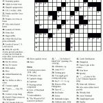 Printable Themed Crossword Puzzles Crosswords ~ Themarketonholly   Printable Video Game Crossword Puzzles