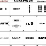 Printable Whatzit Puzzles Related Keywords & Suggestions   Printable   Printable Tanglewords Puzzles