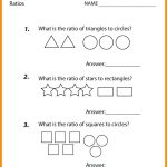 Printable Worksheets For 6Th Graders Grade Math Ratios Worksheets   Printable Puzzles For 6Th Grade