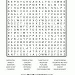 Psychology Printable Word Search Puzzle   Printable Puzzles Word Search