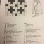 Puzzle #5 | Crossmatics ~ Dale Seymour Publications | Puzzle   Free Printable Crossword Puzzle #5