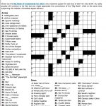 Puzzles For W/e July 15 17 Number Search/sudoku/word Search   Anatomy Crossword Puzzles Printable