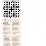 Quick Crossword #30 | New Scientist   Free Printable Quick Crossword Puzzles