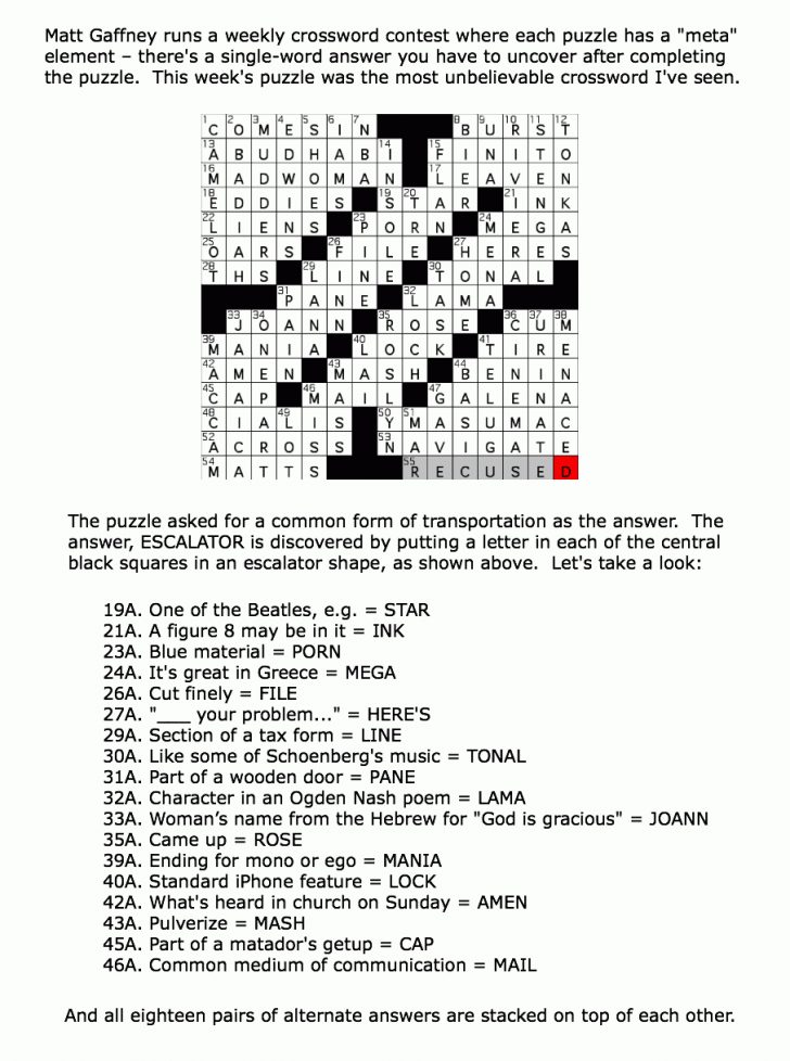 Printable Marathi Crossword Puzzles Download
