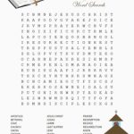Religious Easter Word Search Puzzle Inside Free Printable Sunday   Free Easter Crossword Puzzles Printable