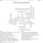 Rock Crossword Puzzle Crossword   Wordmint   Rocks Crossword Puzzle Printable