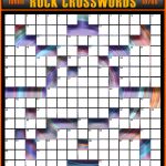 Rock 'n' Roll Crossword Puzzle | 00Individual   Printable Rock And Roll Crossword Puzzles