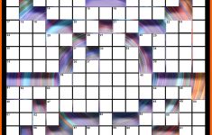 Rock 'n' Roll Crossword Puzzle | 00Individual – Printable Rock And Roll Crossword Puzzles