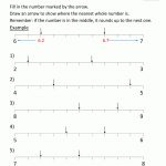 Rounding Decimal Numbers Nearest Whole 1 | Education: Math   Rounding Crossword Puzzle Printable