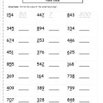 Rounding Worksheets 4Th Grade To Free   Math Worksheet For Kids   Rounding Crossword Puzzle Printable