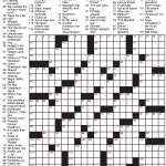 Sample Of Los Angeles Times Sunday Crossword Puzzle | Tribune   Chicago Sun Times Crossword Puzzle Printable